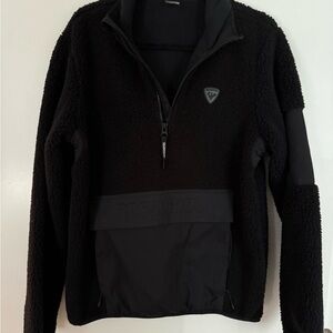Rossignol Black Half-Zip Fleece Jacket